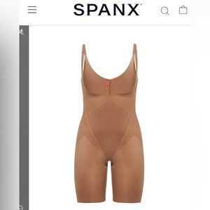 SPANX Thinstincts® 2.0 Open-Bust Mid-Thigh Bodysuit